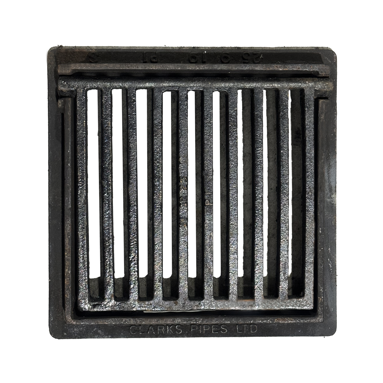 Round-to-Square Adapter with Frame & Grate Combo