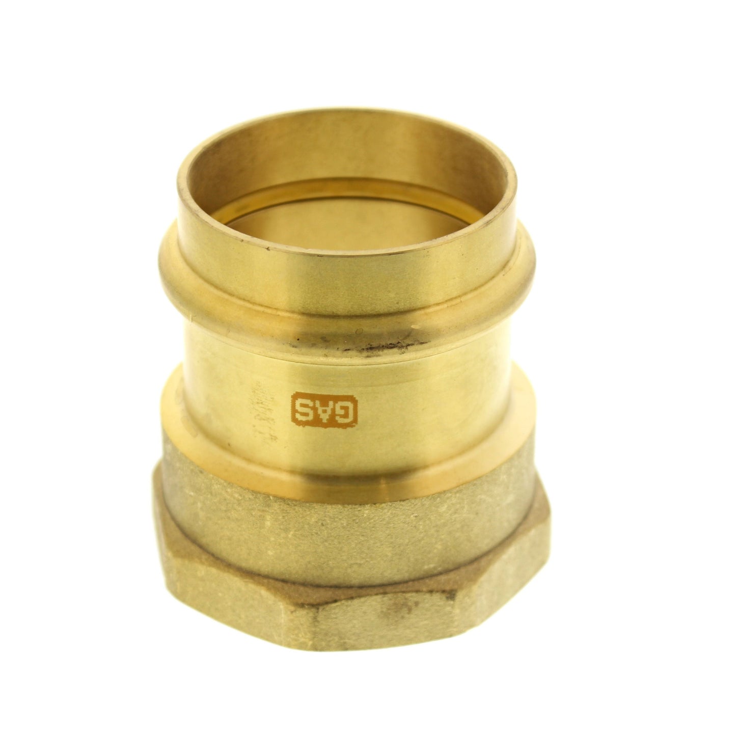Forza Copper Press Gas Straight Connector Female