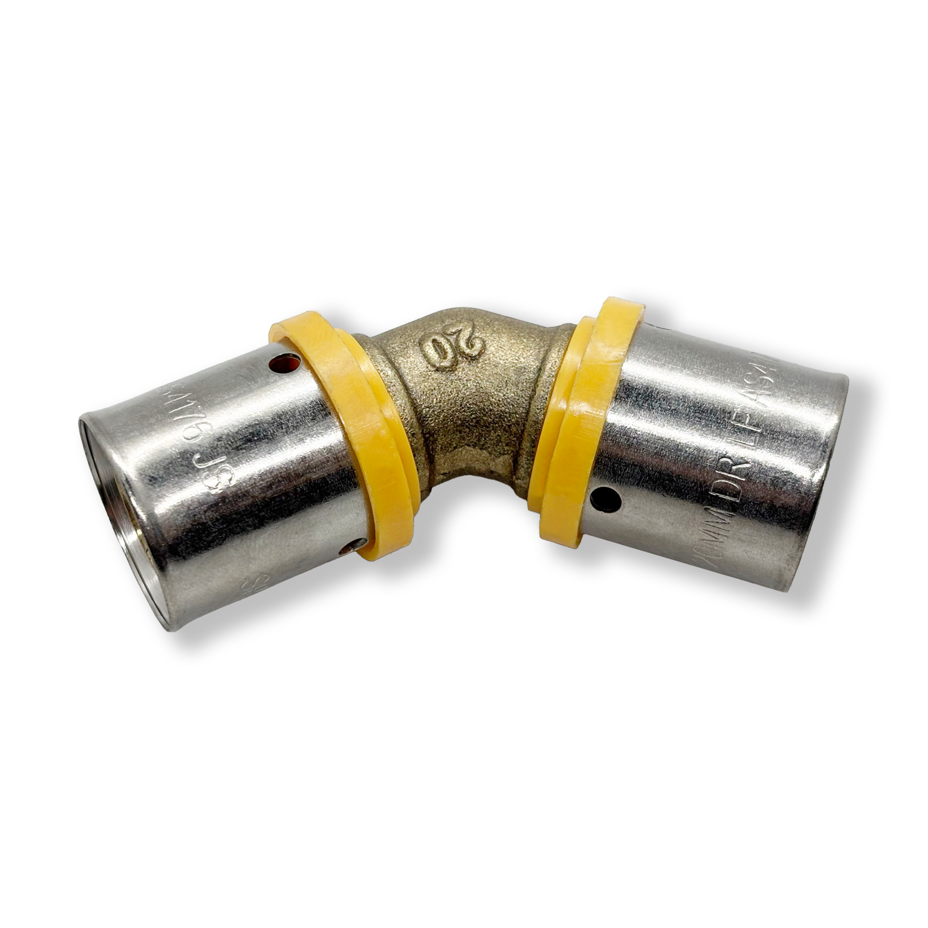 Spartan Dual Pex 45° Equal Elbow