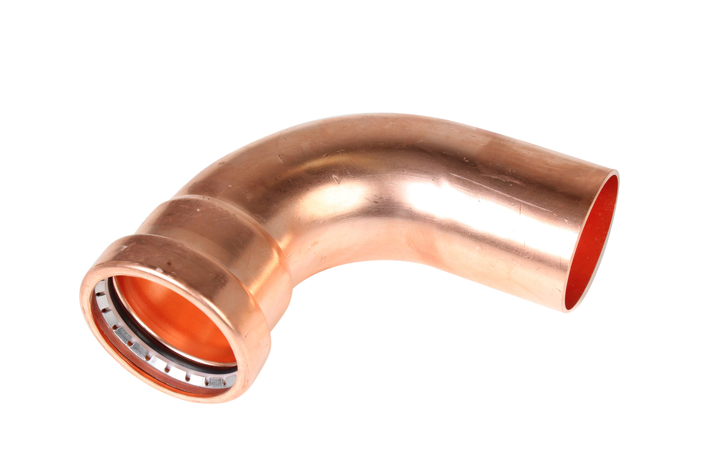 Forza Copper Press Water Elbow 100mm TUBE x 100mm