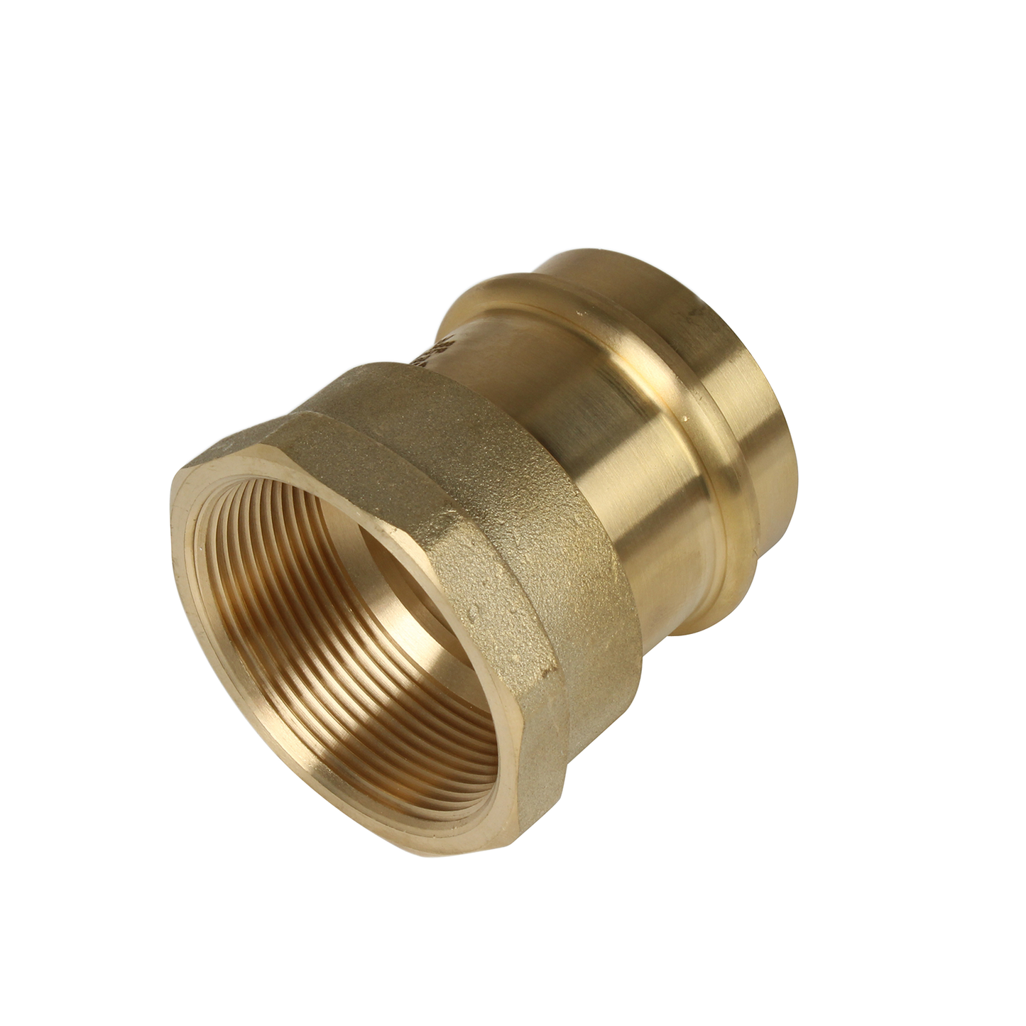 Forza Copper Press Water Straight Connector Female