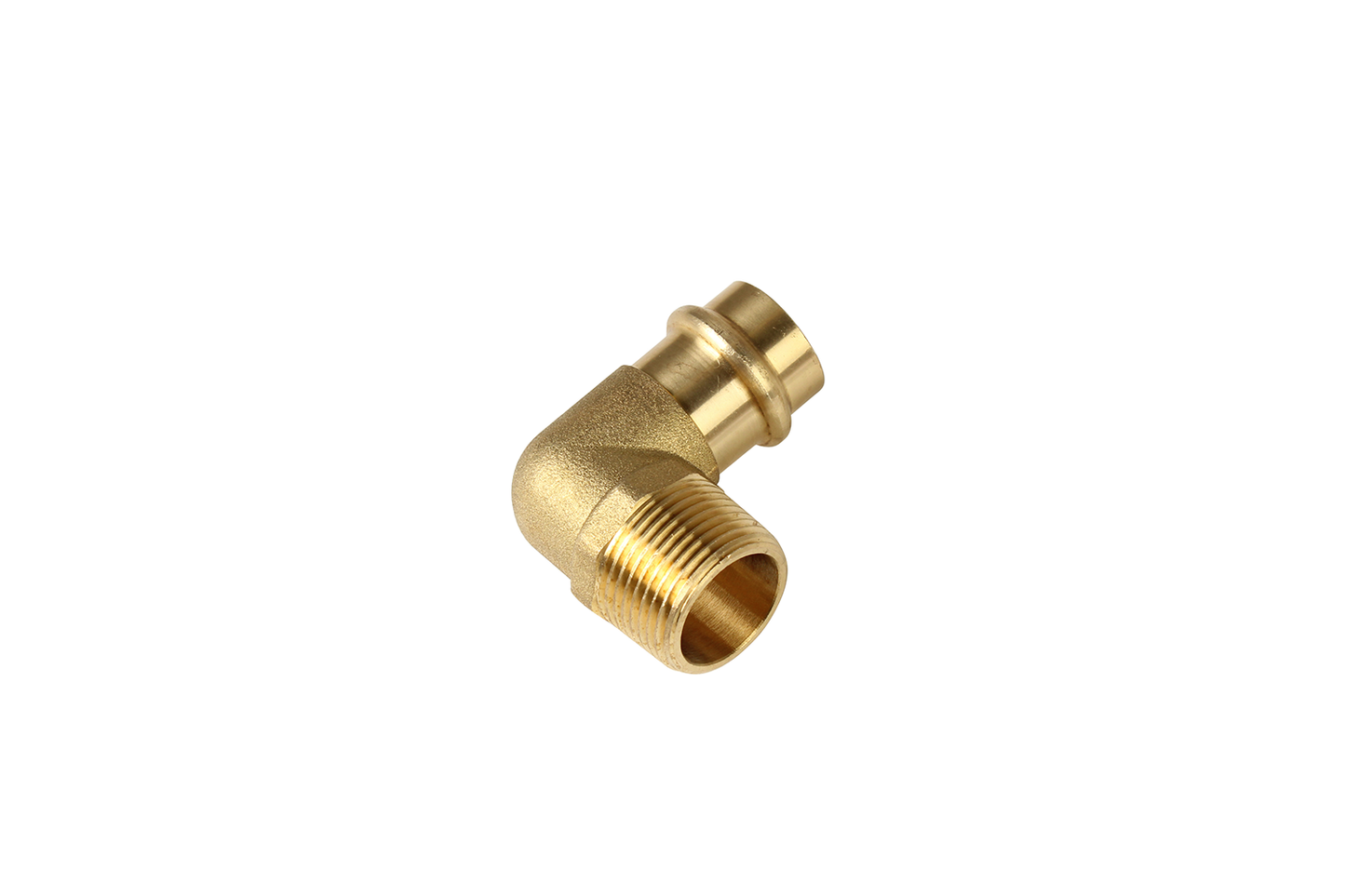 Forza Copper Press Water Elbow Male