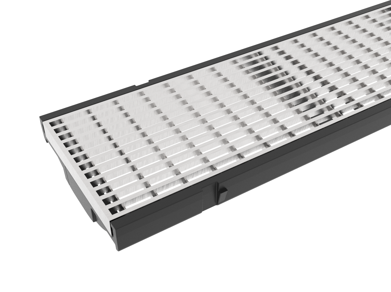 1M - Architectural Grate C/W Surround Only 120mm x 1000mm x 129mm