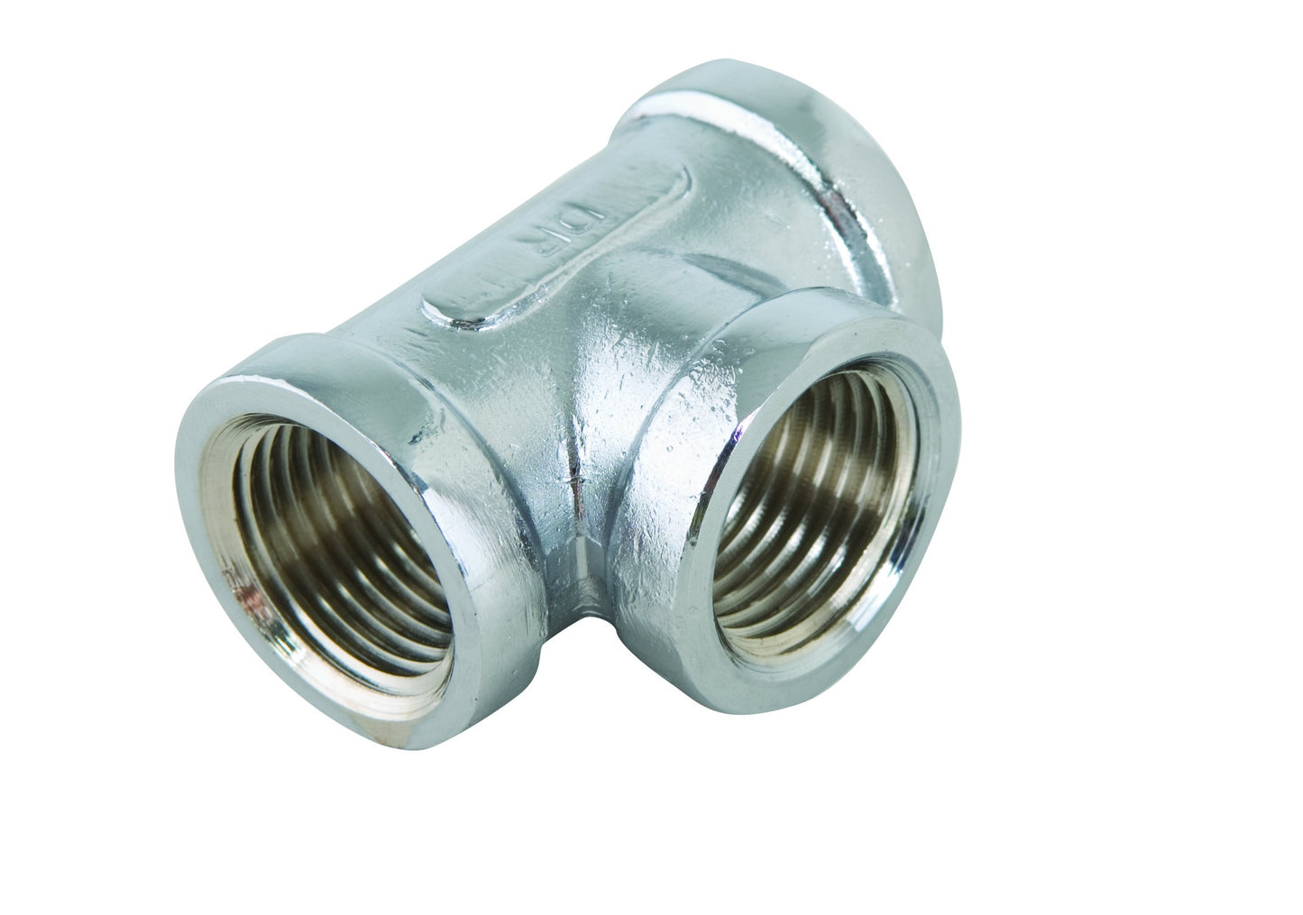 Female Tee 15mm Chrome DR
