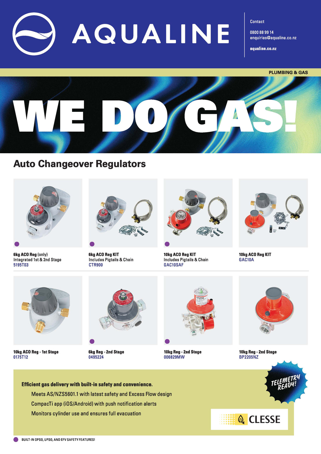 We do gas flyer