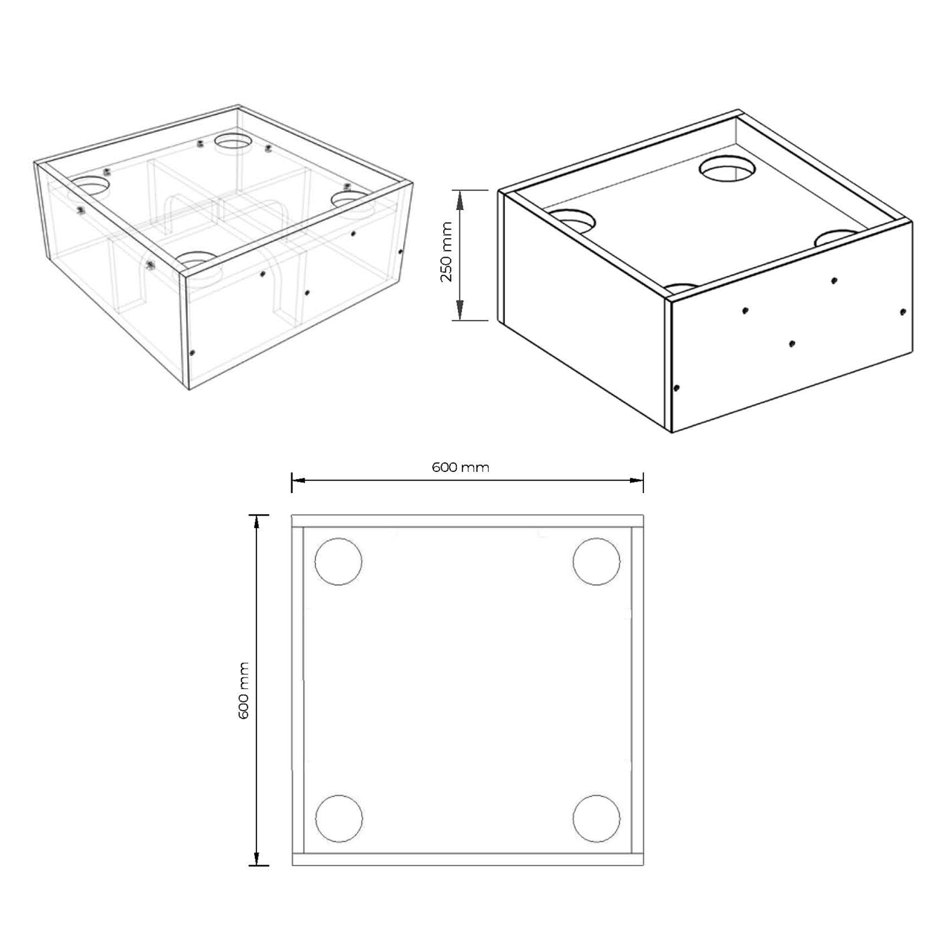 Architectural Range Cylinder Quick - Box Only