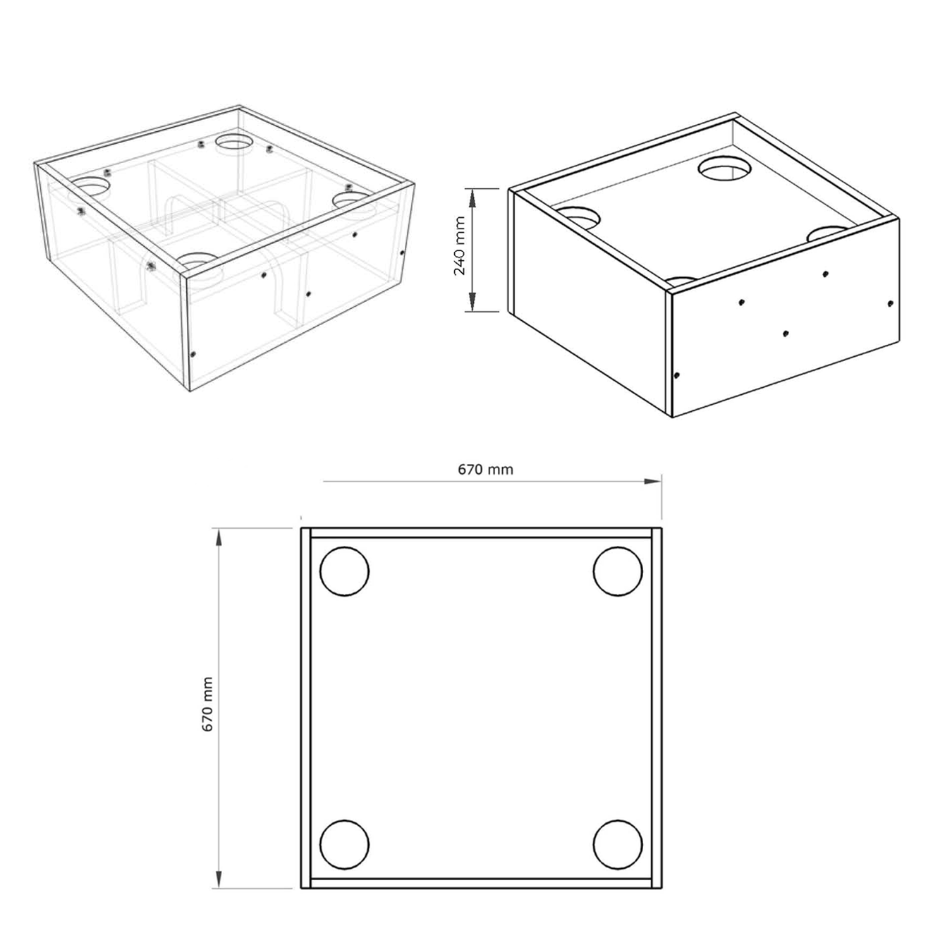 Architectural Range Cylinder Quick - Box Only