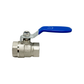 Ball Valve Water Long Lever - Female (Blue Handle)