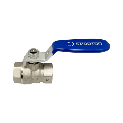 Ball Valve Water Long Lever - Female (Blue Handle)