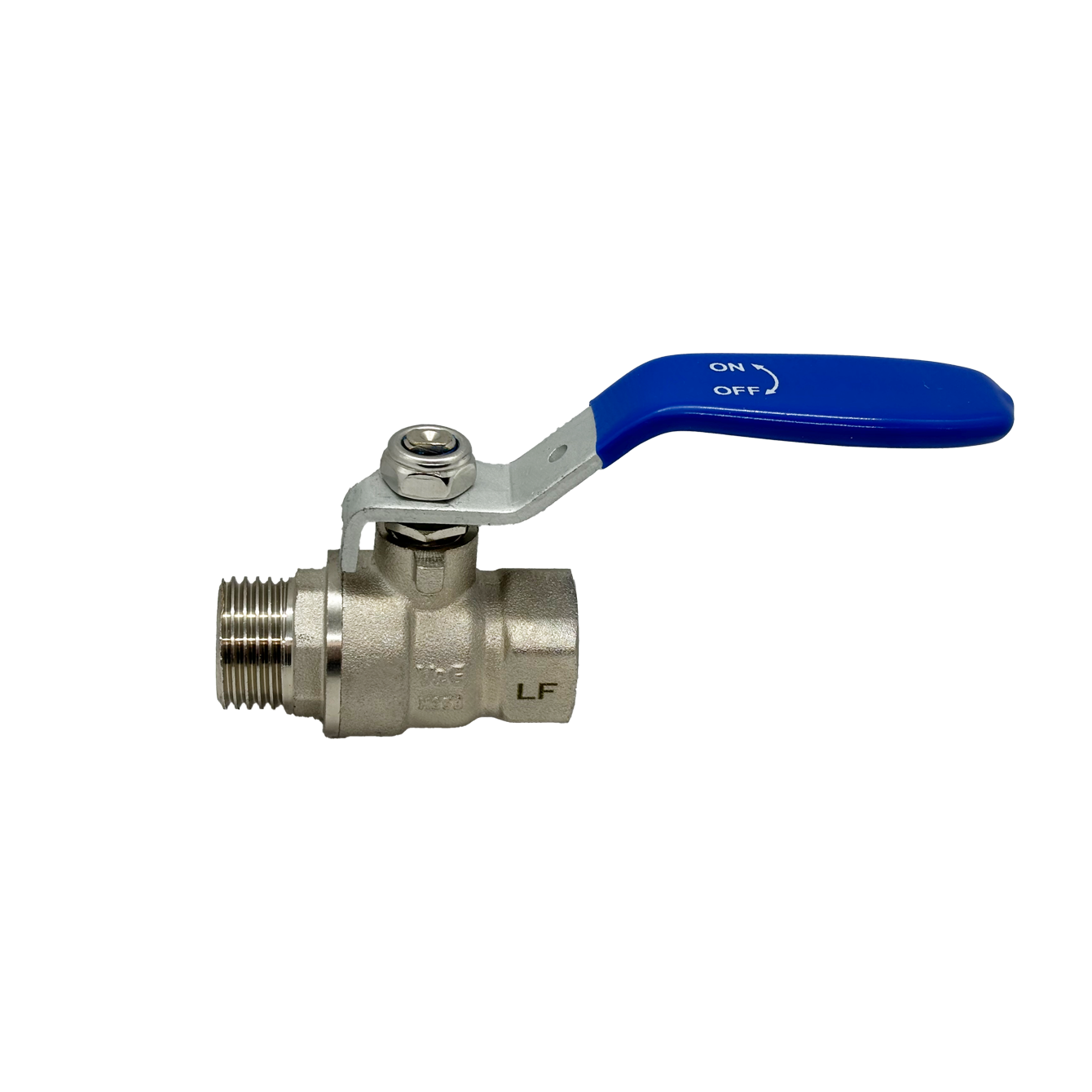 Ball Valve Water Long Lever - Male/Female