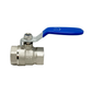 Ball Valve Water Long Lever - Female (Blue Handle)