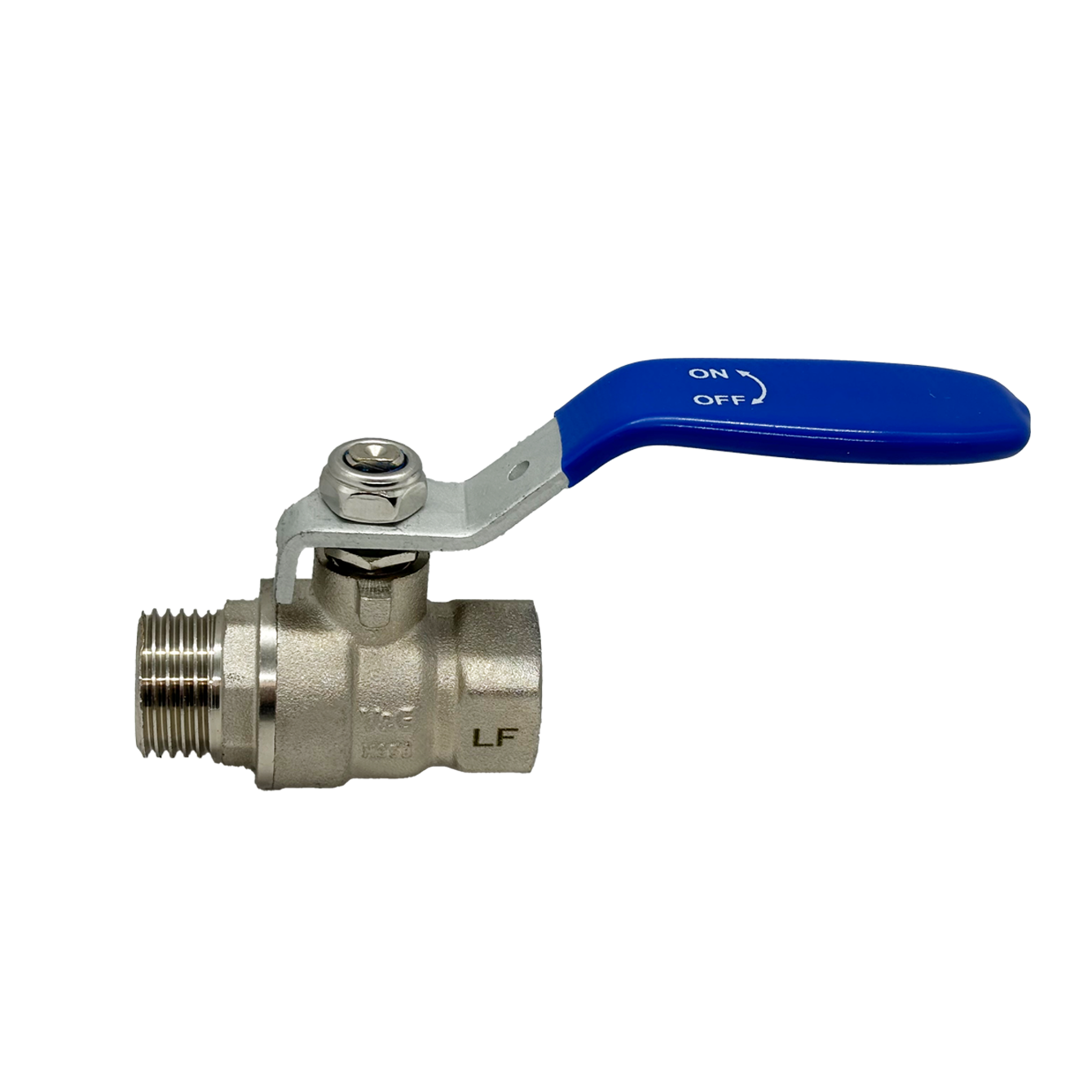 Ball Valve Water Long Lever - Male/Female