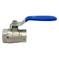Ball Valve Water Long Lever - Female (Blue Handle)