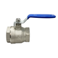 Ball Valve Water Long Lever - Female (Blue Handle)