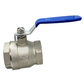 Ball Valve Water Long Lever - Female (Blue Handle)