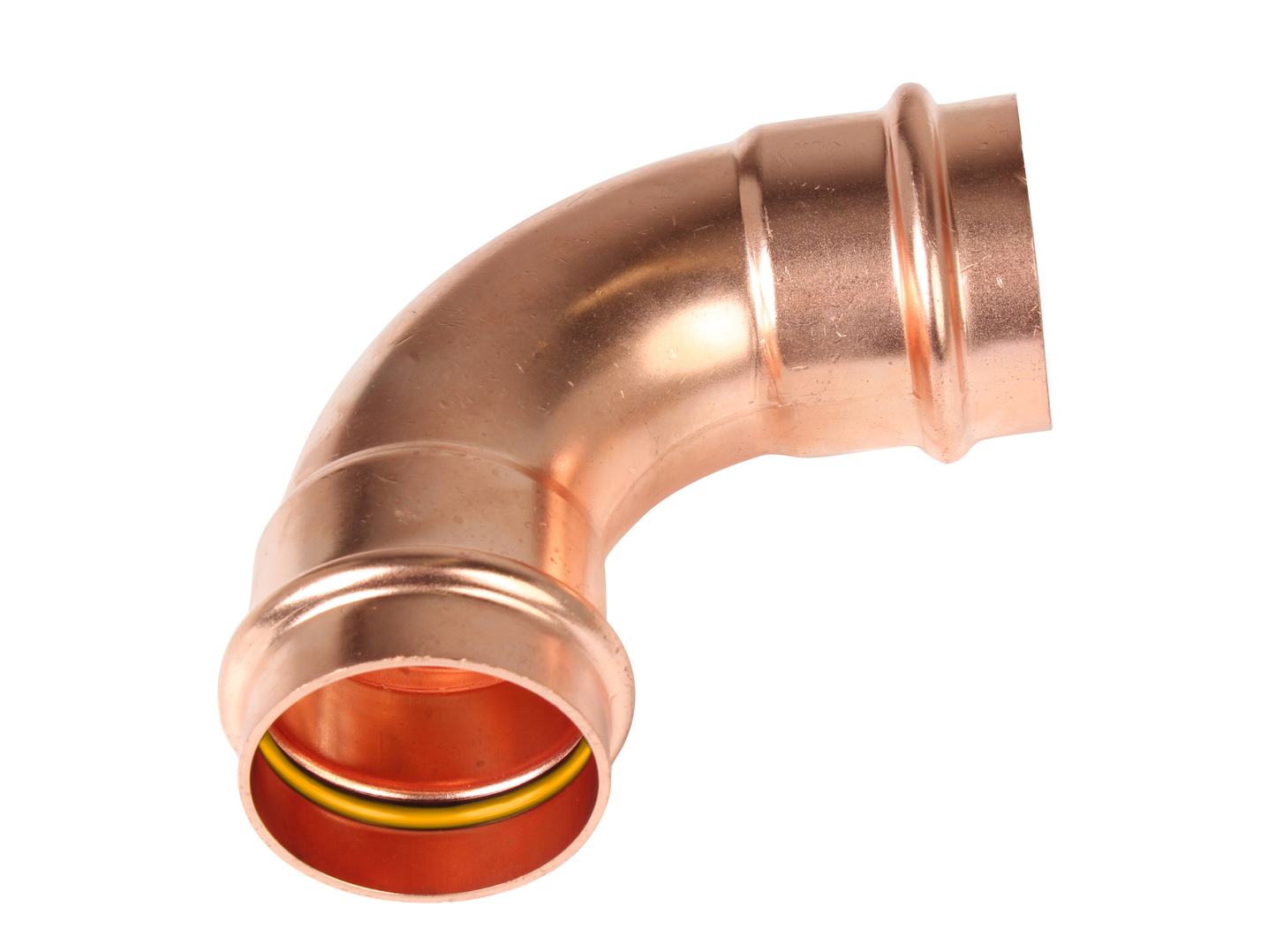 NZ Copper Press - 90° Elbow GAS