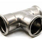 Forza Stainless Press Water Equal Tee