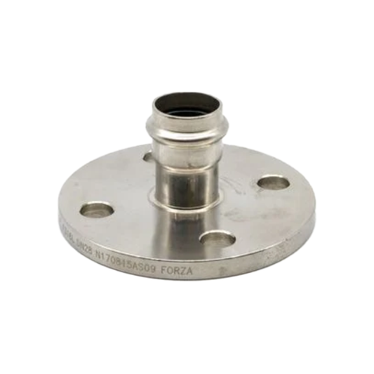 Forza Stainless Press Water Flange Adaptor 4 Hole