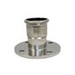 Forza Stainless Press Water Flange Adaptor 4 Hole