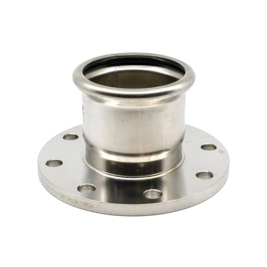 Forza Stainless Press Water Flange Adaptor 8 Hole