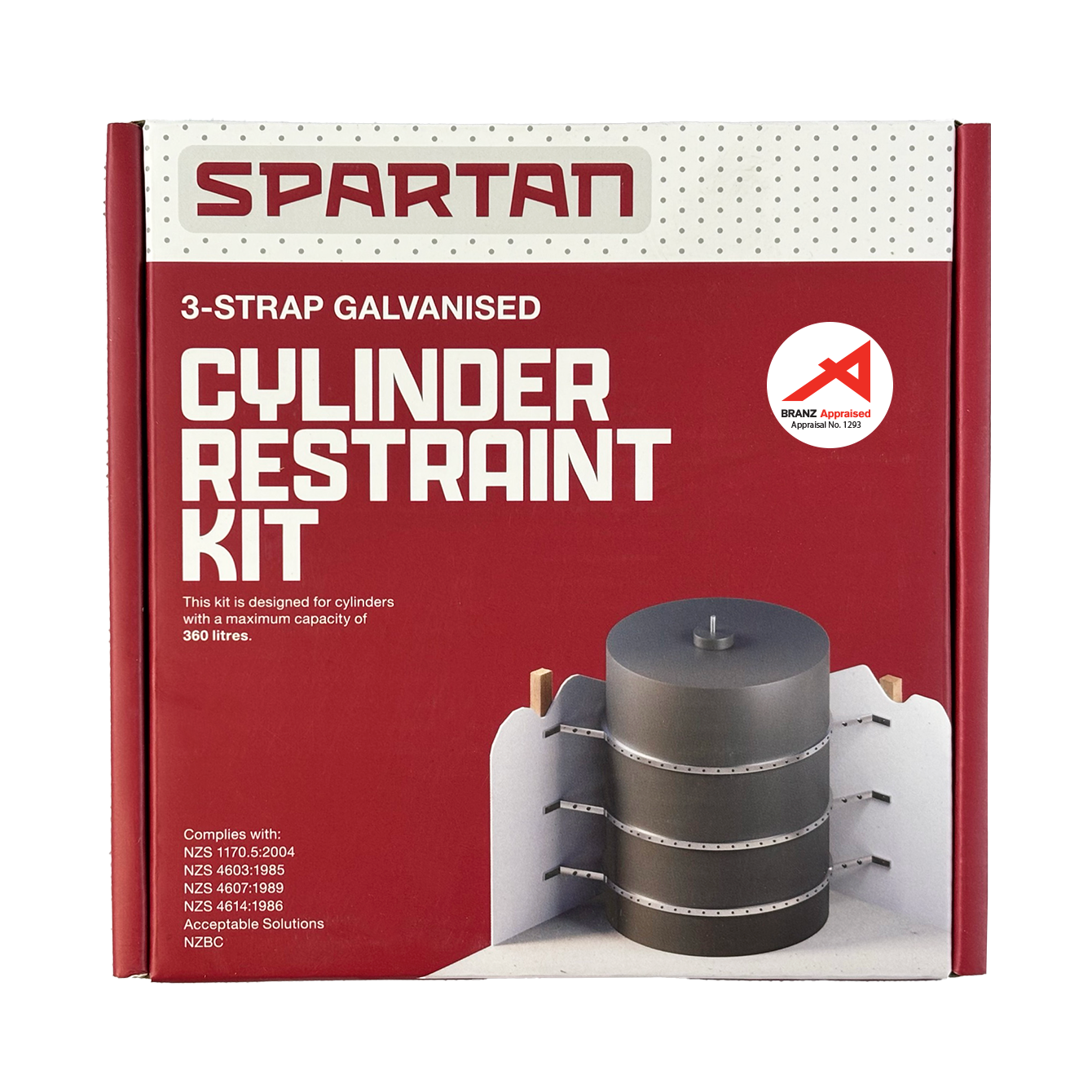 Cylinder Seismic Restraint Kit