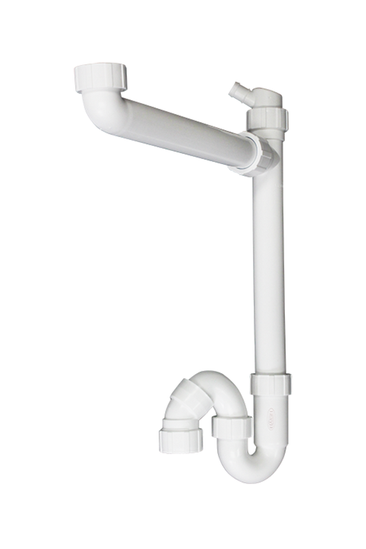 Aqualine Single Bowl Back To Wall Trap