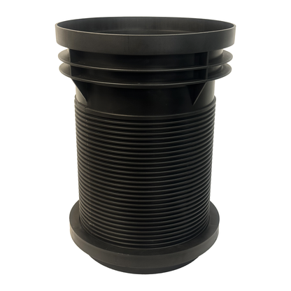 Adjustable riser from aqualine for poly sumps and silt pits