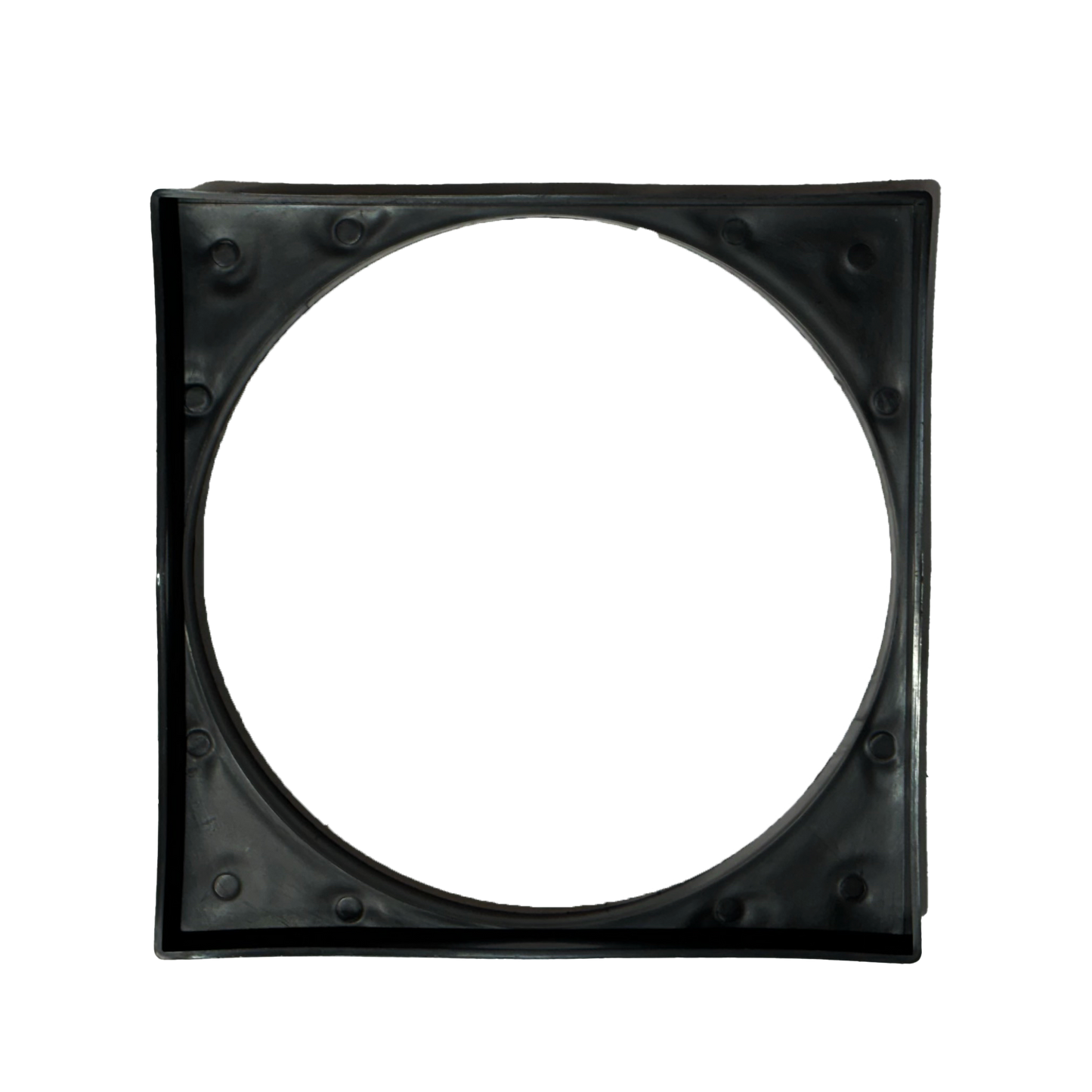 Round-to-Square Adapter with Frame & Grate Combo