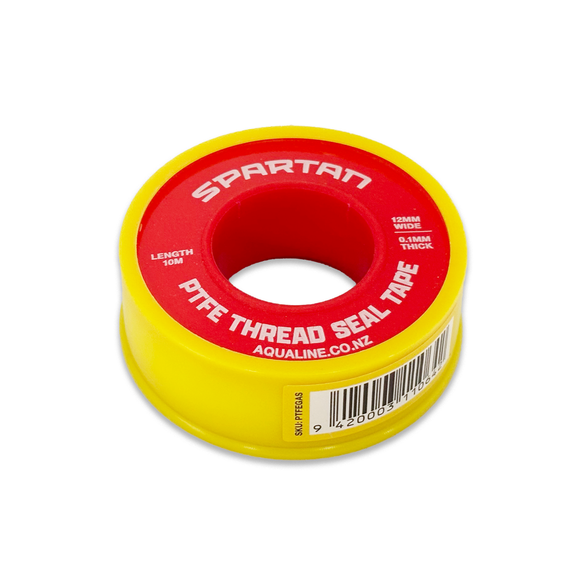SPARTAN® PTFE Thread Tape Gas - Yellow