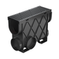 Storm Drain Slimline Pit complete with Grate