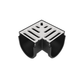 Storm Drain - Corner complete with Grate