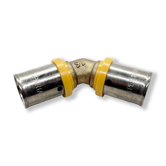 Spartan Dual Pex 45° Equal Elbow