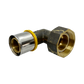 SPARTAN DUAL PEX Crimp Loose Nut Elbow