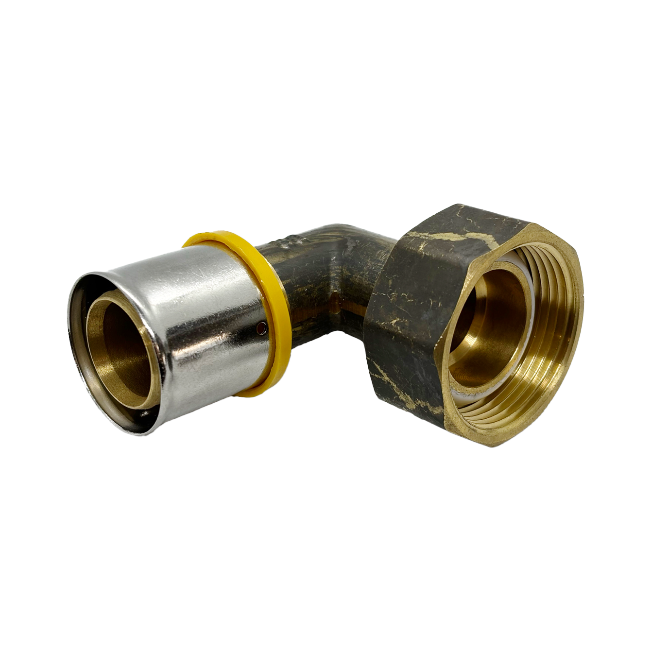 SPARTAN DUAL PEX Crimp Loose Nut Elbow