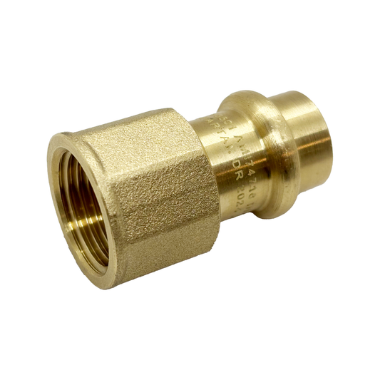 SPARTAN NZ Copper Press - Connector Straight Female GAS