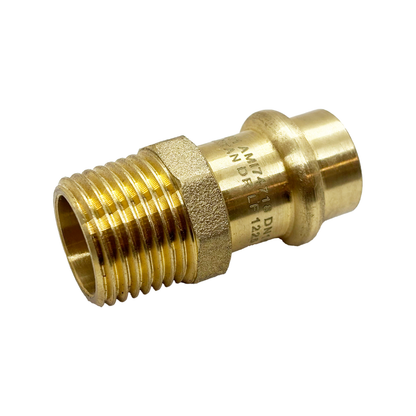 SPARTAN NZ Copper Press - Connector Straight & Reducer Male GAS