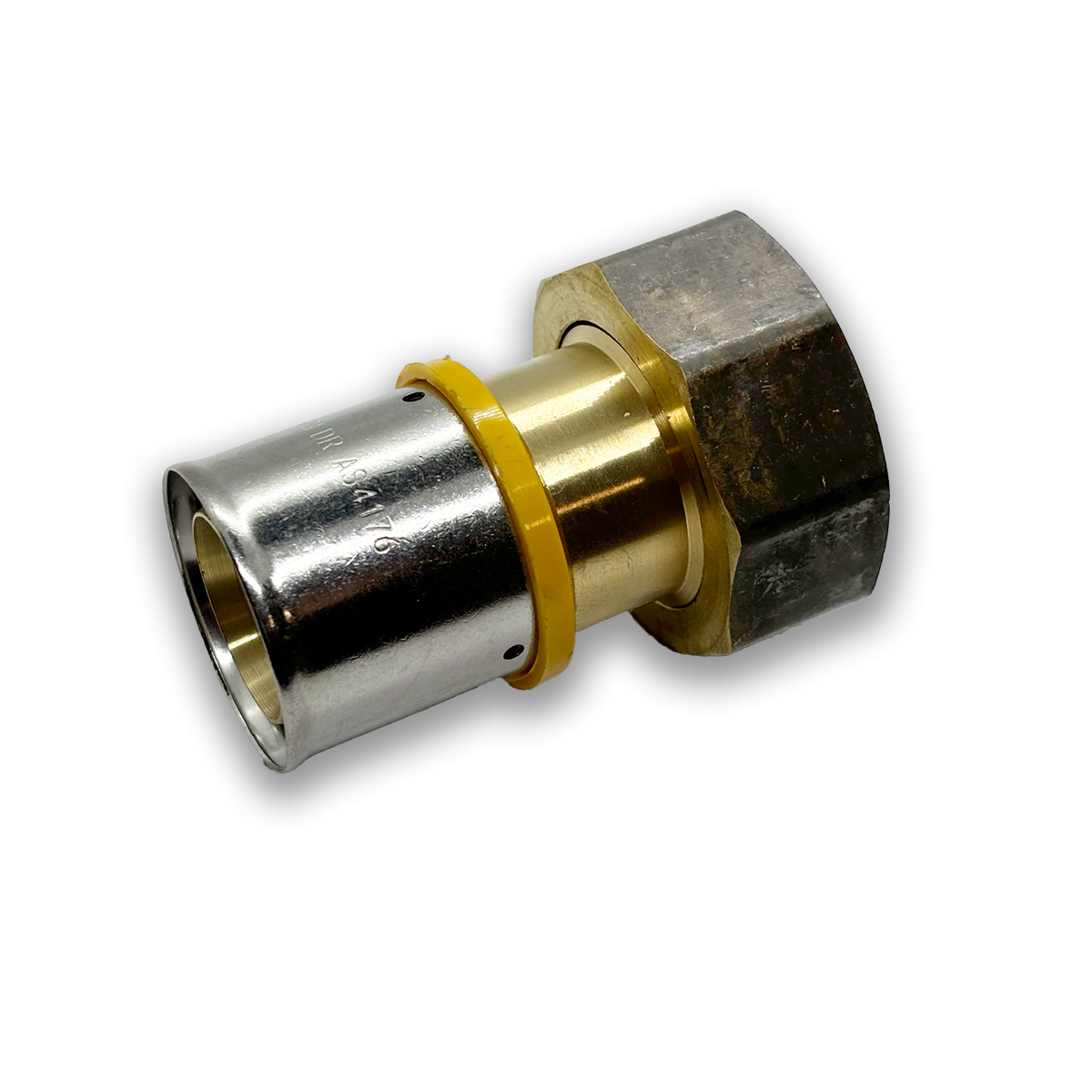 Pex Nut SPARTAN DUAL PEX CRIMP Stright Loose Nut – Aqualine NZ