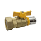 SPARTAN® Dual PEX™ Crimp Swivel Nut Ball Valve