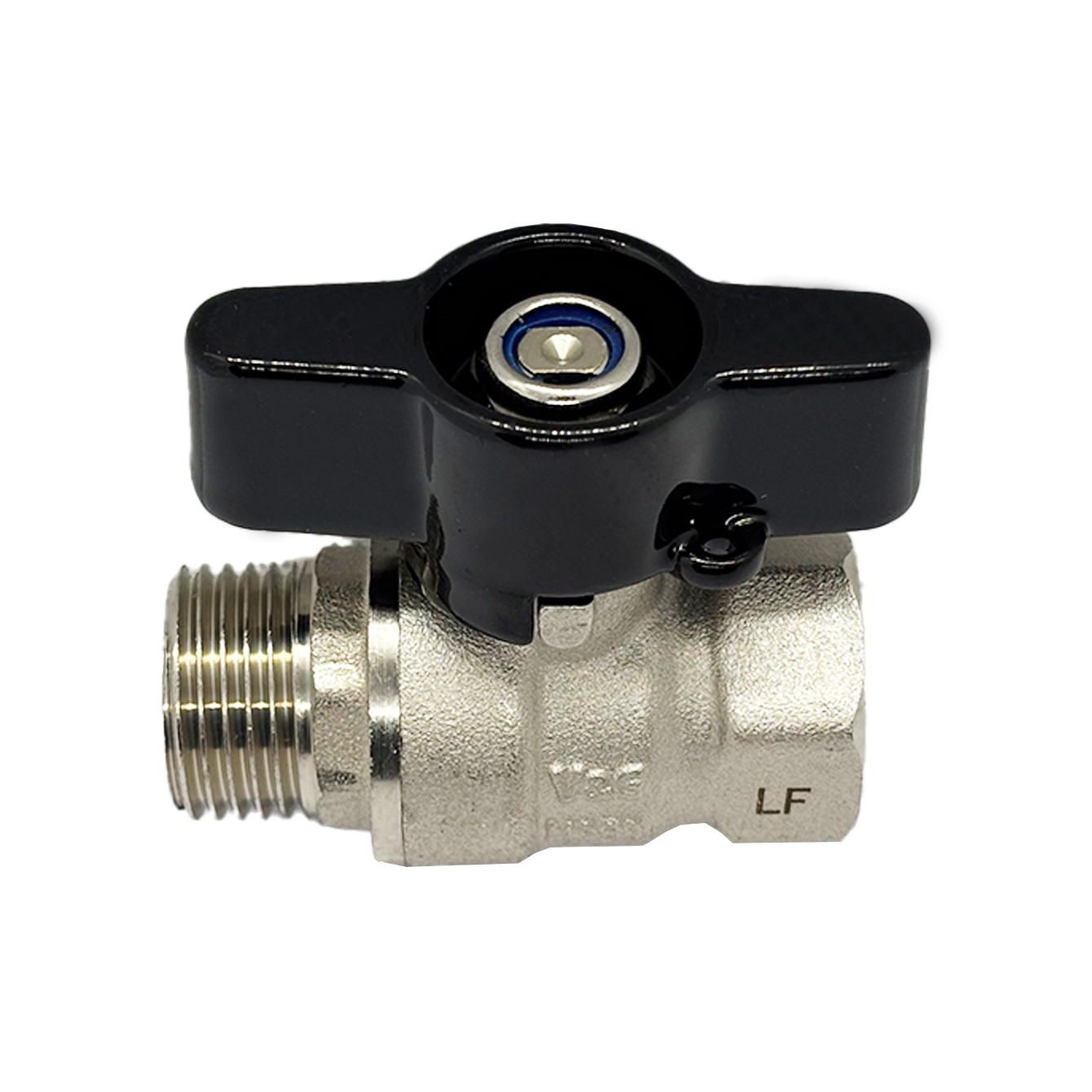 Ball Valve Water Tee Handle - Male/Female