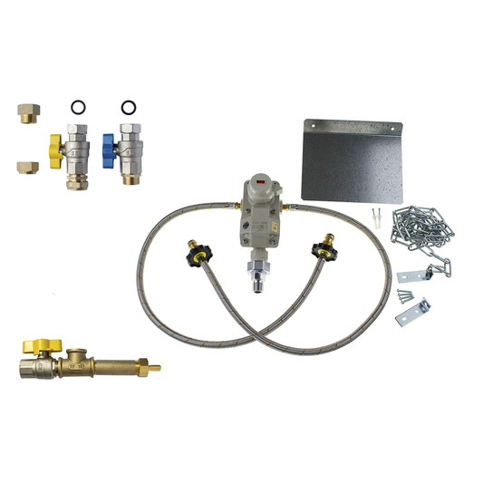 Ito Koki Auto Changeover Regulator Kit with Instantaneous Kit and Condensate Trap