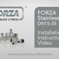 Forza Stainless Press Water Reducer