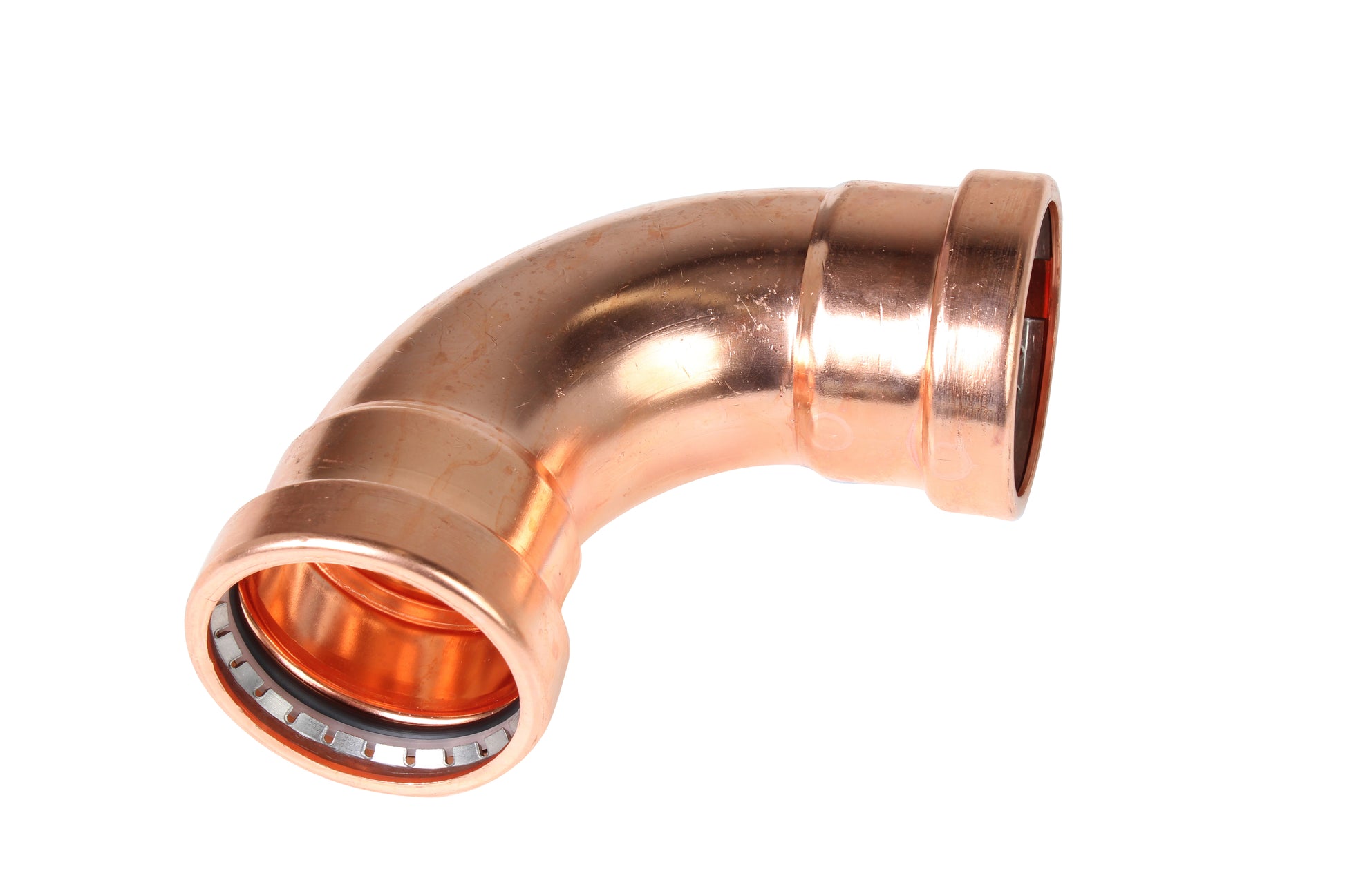 Forza Copper Press Water Elbow 100mm