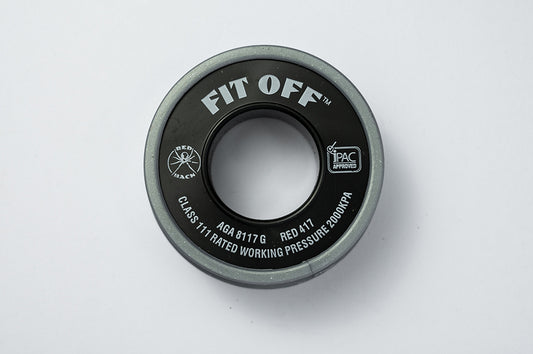 Ptfe Tape Gas And Water - Grey