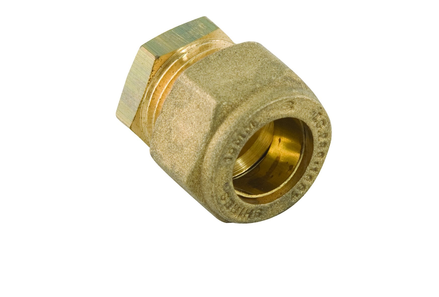 Shires Stopend 15mm Brass DR