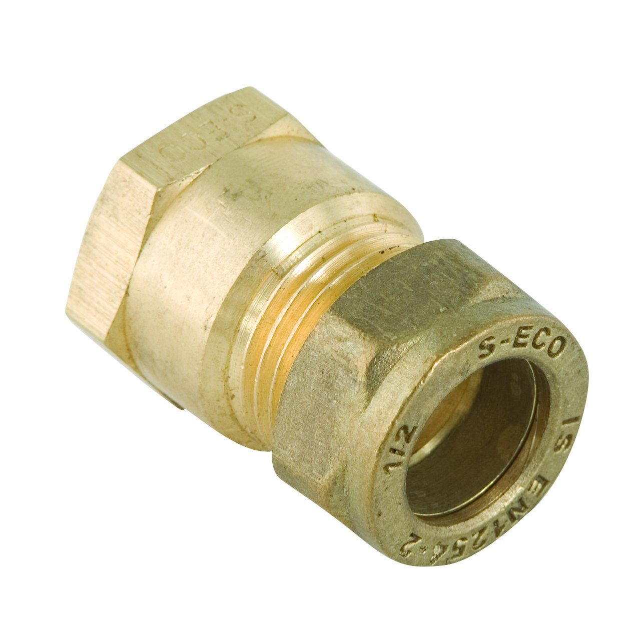 Shires Female Coupling 15mm Brass DR
