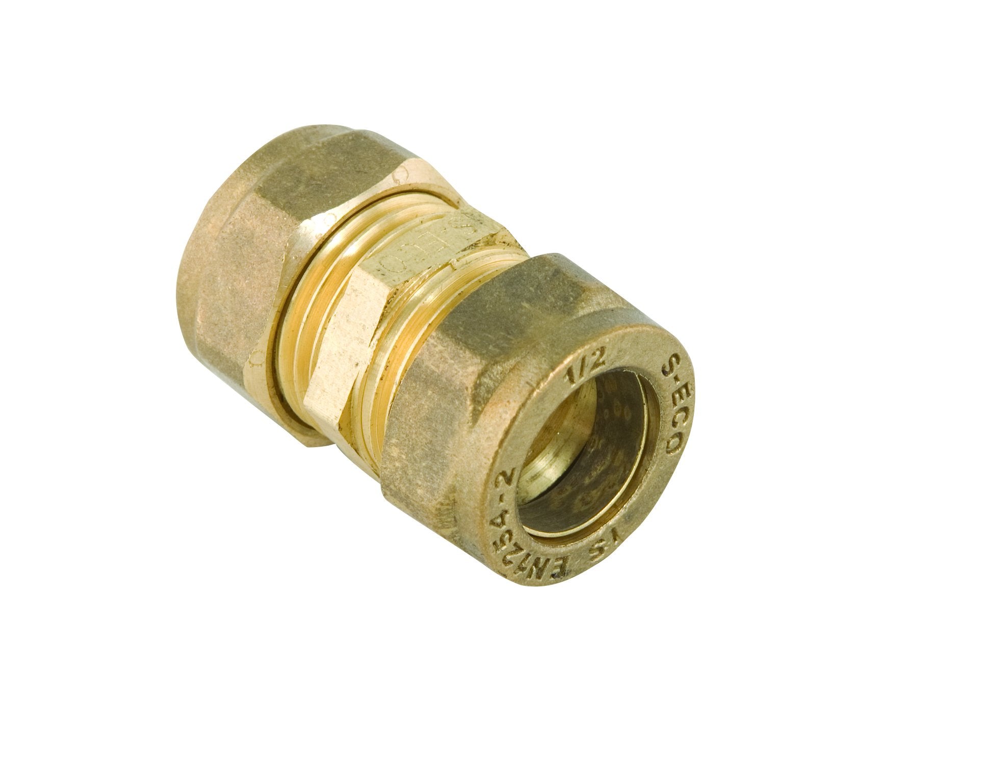 Shires Straight Coupling 15mm Brass DR