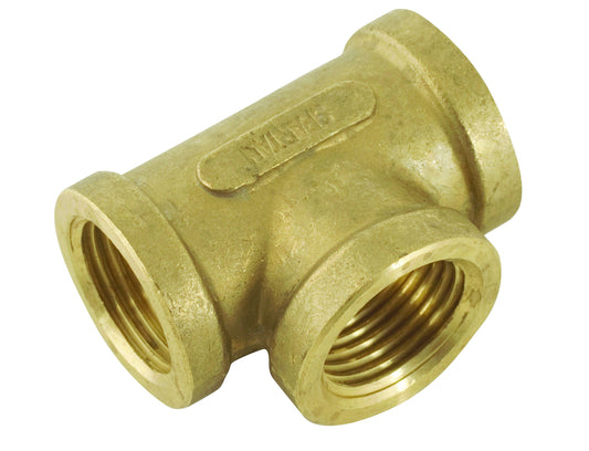 Female Tee 15mm Brass DR